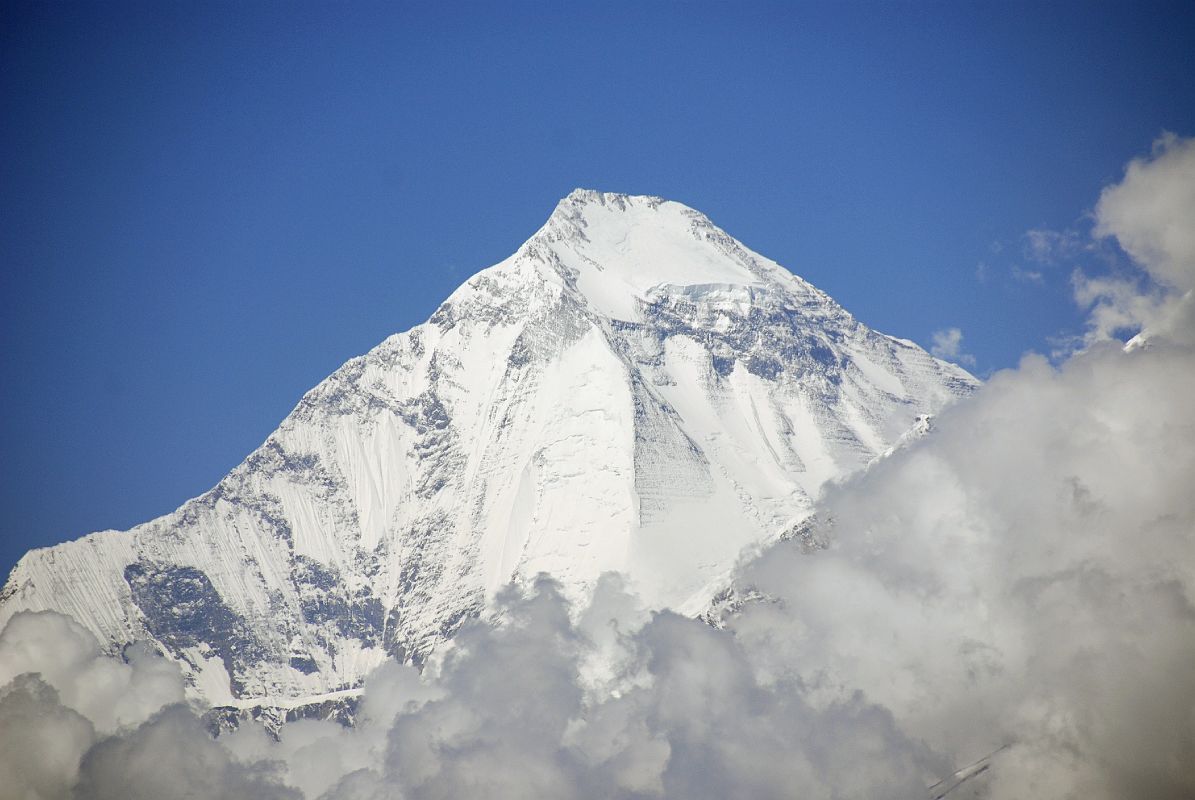 Mustang 03 02-1 Dhaulagiri Close Up From Gya La Between Tetang And Muktinath